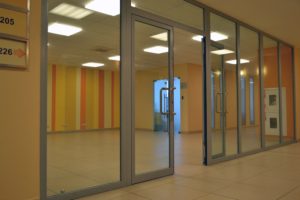 Противопожарная перегородка с двойным стеклом / серия FRM5389